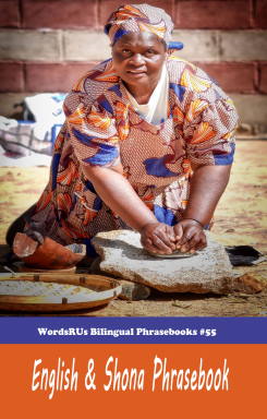 English / Shona  Phrasebook</a><br>Chirungu & Shona bhuku reShoko