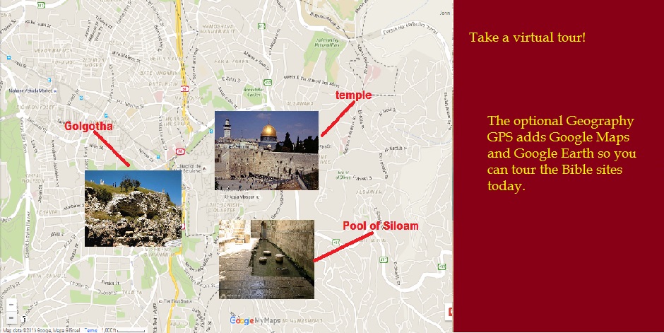 Geography GPS adds current pictures.